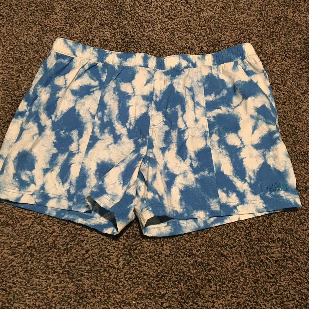 The North Face Tye dyed Flash dry shorts mens